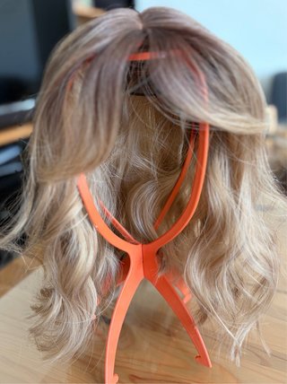 Toppers de cabello con clips