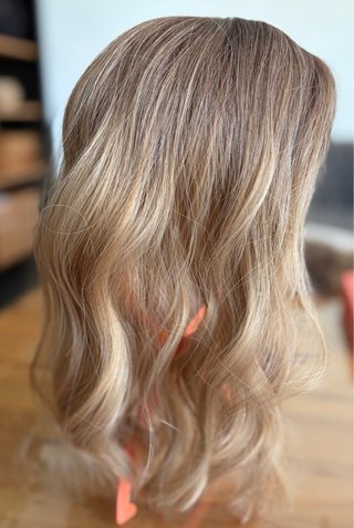 Toppers de cabello con clips