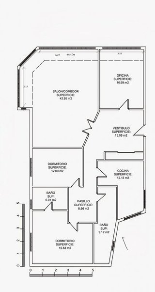 Piso en venta en La Malagueta - La Caleta en Málaga