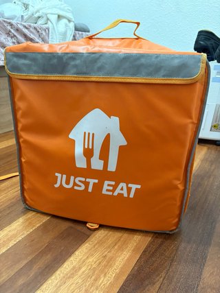 Mochila Just Eat Naranja