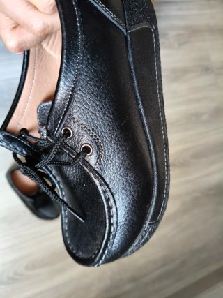 Zapatos de piel negros