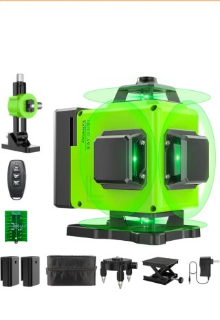 Nivel Láser 4D 360° Autonivelante
