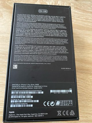 iPhone 11 Pro Plata