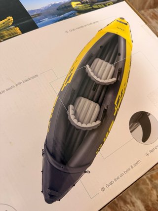 Alquiler kayak hinchable 2 personas