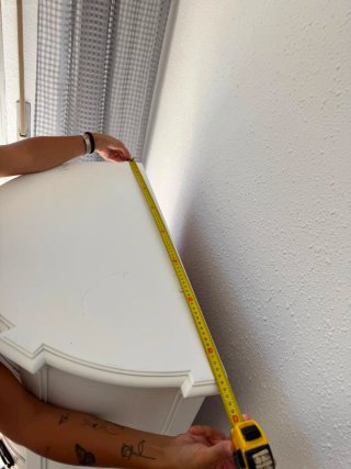 Cómodas blancas de madera (2 unidades)