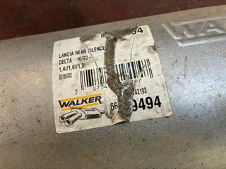 Silenciador Lancia Delta Walker