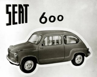 Seat 600 lote Bujías Platinos y Condensador