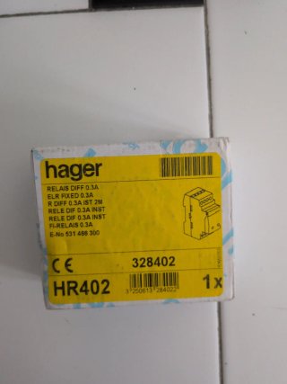 Rele Diferencial Hager