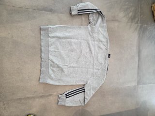 Sudadera Adidas Gris Talla L