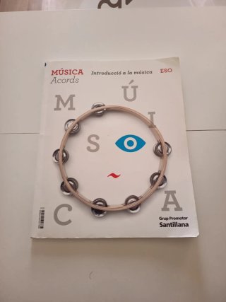 Libro Música Santillana Acords ESO