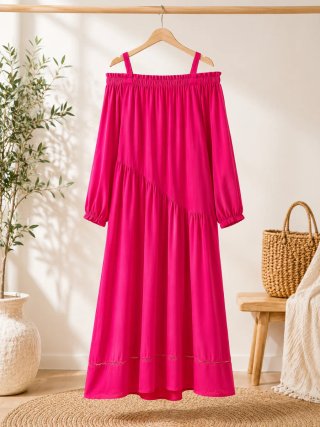 Vestido The Drop Fucsia Talla L Nuevo