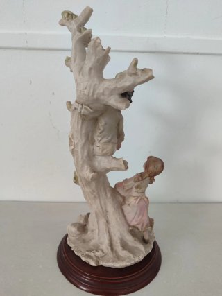 Figura vintage recolectores de frutas