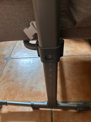 Cuna colecho Kinderkraft gris