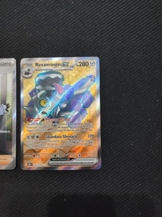 Carte Pokémon Verina e Revavroom EX