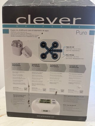 Equipo Osmosis Filtración Agua Clever Pure