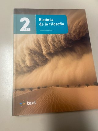 Història de la filosofia 2 BAT
