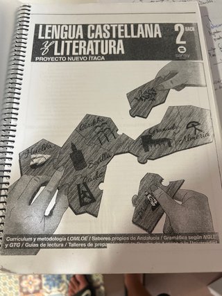 Libro lengua castellana y literatura, 2 bach