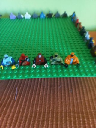 Piezas Lego  Torsos Figuras Variadas