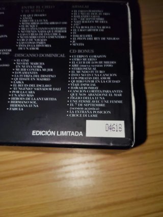 Mecano Obras Completas Caja 9 CDs. Limitada.