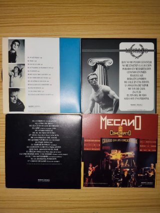 Mecano Obras Completas Caja 9 CDs. Limitada.