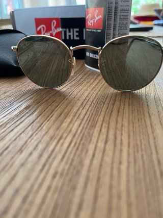 Gafas Ray-Ban Round Metal Doradas/Plateadas