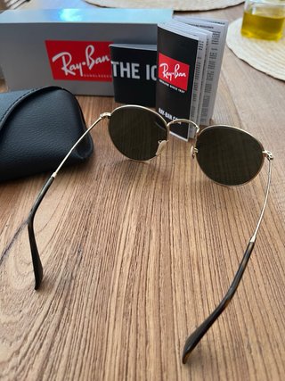 Gafas Ray-Ban Round Metal Doradas/Plateadas