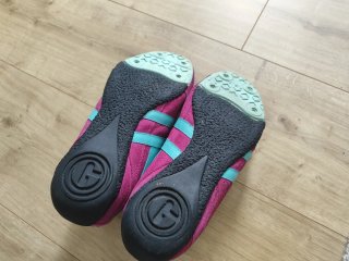 Zapatillas Gola Mujer Rosa y Turquesa