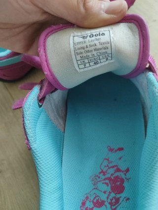 Zapatillas Gola Mujer Rosa y Turquesa