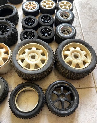 Ruedas RC 1/10 y 1/8