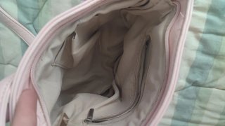 Bolso rosa bandolera