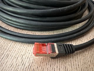 Cable de red Nedis 15m Negro