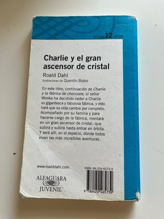 CHARLIE Y EL GRAN ASCENSOR DE CRISTAL