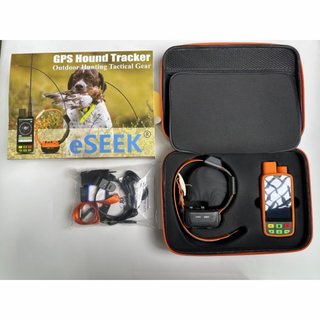 Mando y collar GPS Eseek para perros de caza
