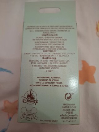 Lote 4 Pins Llave Mystery food Disney