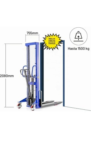 Carretilla elevadora Pallit 1500kg