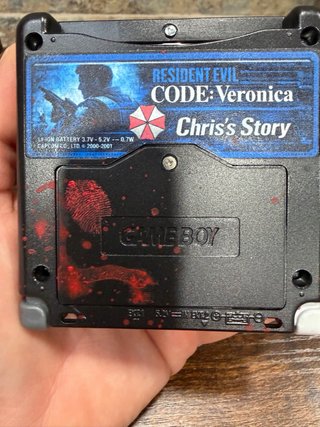 Game Boy Advance SP Edizione Resident Evil