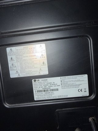 Televisor LG 37 Negro