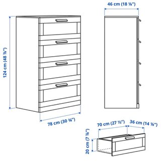 Cómoda Ikea Blanca