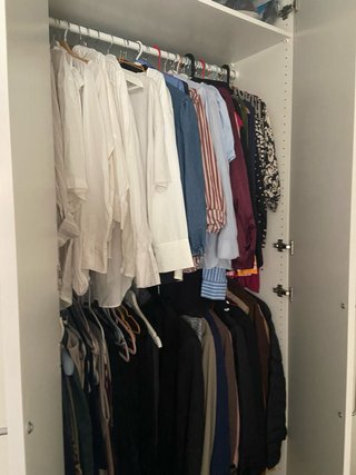 Armario doble blanco Ikea. En perfecto estado.