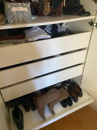 Armario doble blanco Ikea. En perfecto estado.