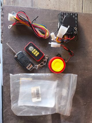 Alarma Moto 12V con Mando