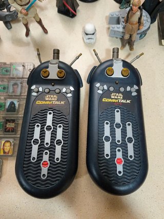Lote Star Wars Figuras y Comunicadores