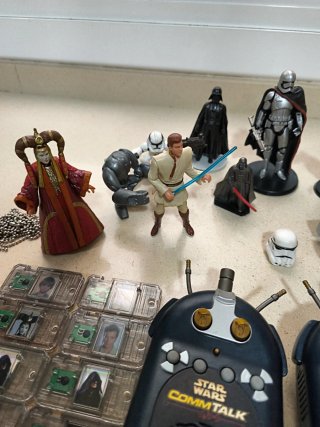Lote Star Wars Figuras y Comunicadores