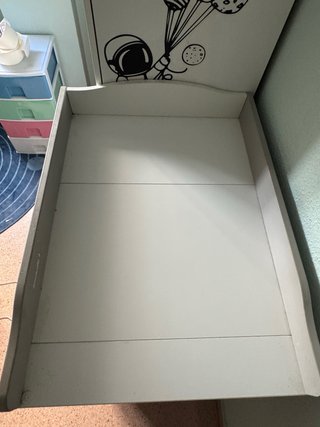 Cambiador IKEA smagoda Blanco y Gris