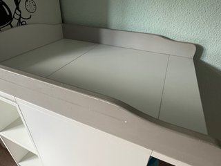Cambiador IKEA smagoda Blanco y Gris