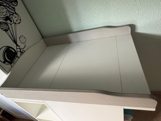 Cambiador IKEA smagoda Blanco y Gris