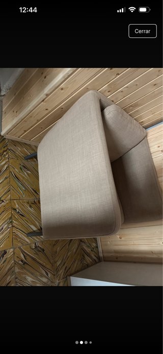 2 Butacas Ikea Beige Patas