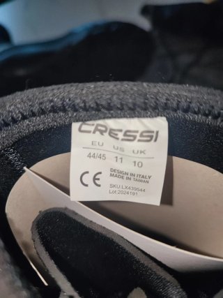 Calzari Cressi 5mm Neoprene Unisex XL 44-45