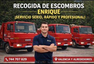 Recogida de escombros y enseres