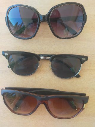 Lote 11 Gafas de Sol Vintage Variadas